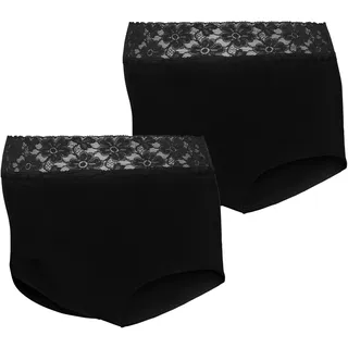 MAMA LICIOUS High-Waist-Hipster 2 St. Schwarz M