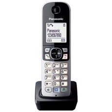 Panasonic Festnetztelefon Panasonic KX-TGA681 FXB ( schwarze Farbe ), Telefon, Schwarz