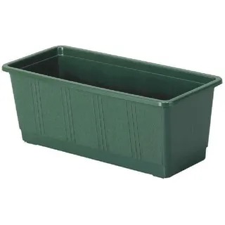 Thermo geli Plastic BLUMENKASTEN Standard" 80cm Gruen Blumentopf Planzentopf