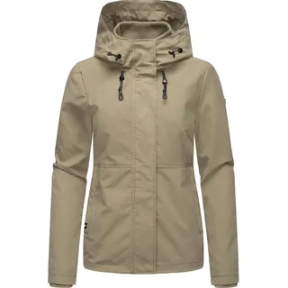 Outdoorjacke RAGWEAR "Outdoorjacke Sunniva B", Damen, Gr. XXL, grün (dusty olive), Obermaterial: 100% Polyester PES.  Obermaterial: Futter: 100% Polyester PES., Jacken Outdoorjacke