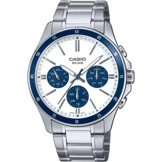Casio MTP-1374D-7A2VD Quarz Edelstahl 47 mm 5ATM