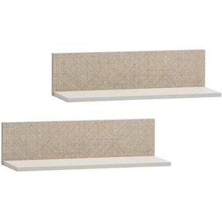 Schildmeyer Wandregal 60 x 15,7 x 17,3 cm Beige