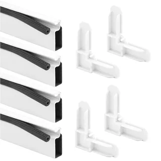 Prime-Line PL 7812 Window Screen Frame Kit Fensterrahmen-Set, weiß, 5/16 in. x 3/4 in