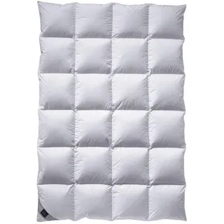 Billerbeck Winterdecke , Weiß , Textil , Füllung: Daunen , 140x220 cm , für Hausstauballergiker geeignet, weich und anschmiegsam , Heimtextilien, Kopfpolster & Bettdecken, Bettdecken, Winterdecken