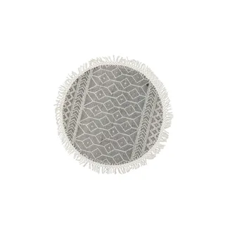 Tom Tailor Teppich ¦ grau ¦ Wolle ¦ Maße (cm): H: 1 Ø: 140.0