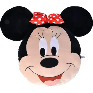 Simba 6315874374 - Disney Minnie Kissen, 50x50cm, Kinderzimmer Deko, Sitzkissen, Kuschelecke