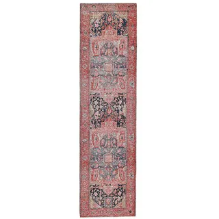 Tom Tailor Funky Orient Heriz Orientteppich 75 x 290 cm Mehrfarbig