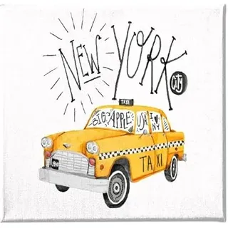 Homemania Citation-Art und Graffiti-Bild für Wohnzimmer, Schlafzimmer, mehrfarbig, 60 x 3 x 60 cm, HM20KNV60 x 60 – 289, Polyester, Holz