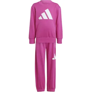 adidas Unisex Kinder ESSENTIALS JOGGER, semi lucid fuchsia/white, 3-4 Years