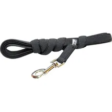 Julius-K9 C&G - Super-grip leash black/grey 14mm/3m without handle