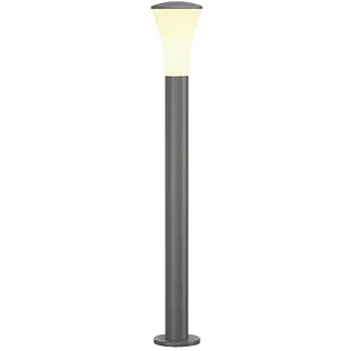Poller Leuchte ↥1080mm | Modern | Grau | Alu | AUSSEN Wege Lampe Aussenlampe Aussenleuchte Gartenlampe Gartenleuchte Pollerlampe Pollerleuchte Wegelampe Wegeleuchte - Grau