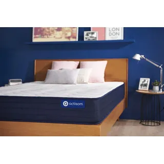 Actiflex life matratze 90x180cm, Taschenfederkern und Memory-Schaum, Härtegrad 5, Höhe :22 cm, 5 Komfortzonen