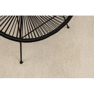 rug n' roll Wollteppich Luxus Berber double, strapazierfähig, pflegeleicht, Rechteckig weiß 70 cm x 140 cm