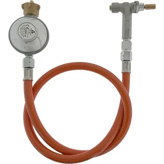65742 Schlauch und Regler/Ventil, 50 mbar, 90 cm, für Weber Q 100/120/1000/1200