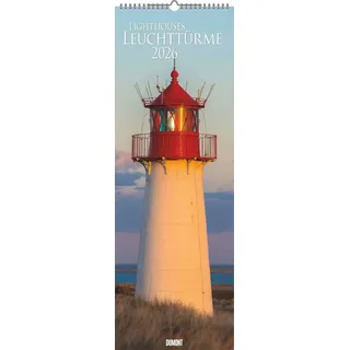 Neumann Leuchttürme 2026 - Foto-Kalender - Wand-Kalender - King-Size - 34x98
