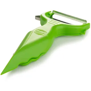 Boerner Pharma Gemüseschäler 6 in 1 Fein 2-tlg. Grün