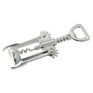 Fackelmann Korkenzieher Metall Silber