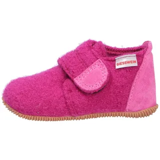 Giesswein Mädchen Hausschuhe Oberstaufen, rosa/pink, Gr.18 - Rosa