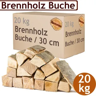 Brennholz Kaminholz Holz 20 kg Für Ofen und Kamin Kaminofen Feuerschale Grill Buche Feuerholz Buchenholz Holzscheite Wood 30 cm Flameup