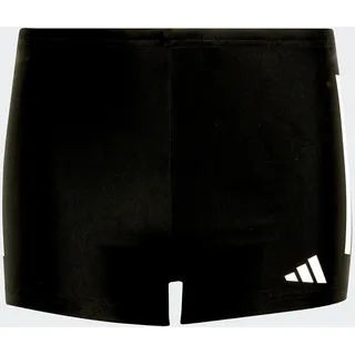 adidas 3S BLD Boxer Badehose Schwarz/Weiß 104