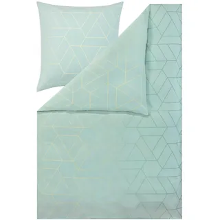 Estella Atelier Samt & Seide (Flanell) Andriano, 135x200 cm+80x80 cm, mint - Türkis