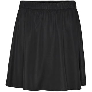 Vero Moda Women's VMHARPER HR Skater Skirt Rock, Black, M