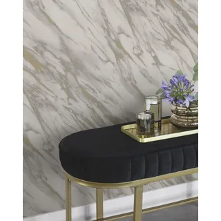 Rasch Papiertapete »Papiertapete mit Mamoroptik in Grau« Steinoptik glatt Marmoroptik