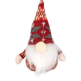 Ideen mit Herz DIY-Wichtel | 8-teiliges Set zum selber Basteln Einer Wichtel-Figur | Weihnachtsdeko, Weihnachtswichtel, Deko für Weihnachten (Svea, 25 cm)