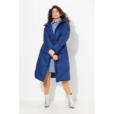 Große Größen Steppmantel, Damen, blau, Größe: 62/64, Polyester/Synthetische Fasern, Ulla Popken