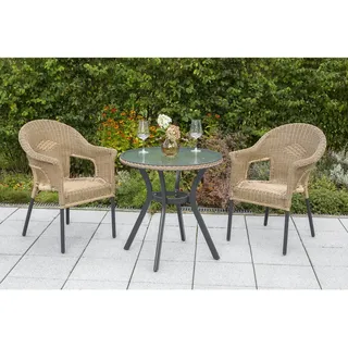 Merxx Ravenna Set 3-tlg. Beige