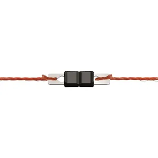 Kerbl Litzclip Litzenverbinder 3 mm Edelstahl 10 Stück