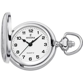 Festina Damen Taschenuhr Edelstahl 316L - Quarzwerk - Damenuhr - Hochwertiges Mineralglas F2035/1
