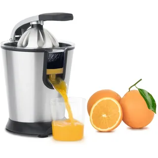 h.koenig AGR80 Elektrische Zitruspresse silber