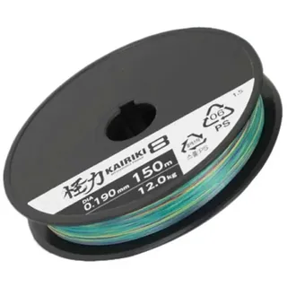 Shimano Fishing Kairiki 8 Geflochtene Schnur 3000 M - Multicolour - 0.190 mm