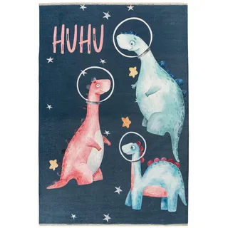 Obsession Kinderteppich , Multicolor , Textil , Weltall , rechteckig , 115x170 cm , Oeko-Tex® Standard 100, Global Recycled Standard (Grs) , für Fußbodenheizung geeignet, lichtunempfindlich, waschbar, pflegeleicht, leicht zusammenrollbar, rutschfeste Unterfläche , Teppiche und Böden, Teppiche, Kinderteppiche