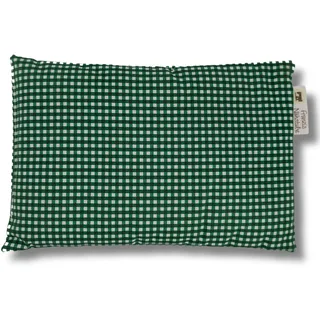 Franzis Nähstube I Lavendelkissen I 20x30cm I kariert grün I 100% Baumwolle & 100% Lavendel I Duftkissen I Schlafhilfe & Stressabbau I Aromakissen