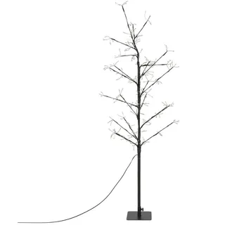 ECD Germany Lichterbaum Kunststoff 45x120x45 cm Warmweiß
