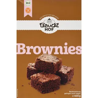 Bauckhof Brownies glutenfrei, 3er Pack (3 x 400 g) - Bio