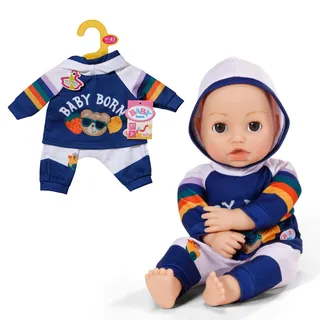 BABY BORN Jogging Suit Navy, 43cm
