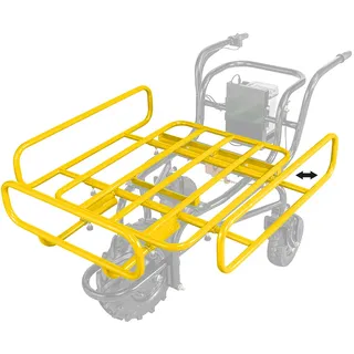 BAMATO Transportaufsatz für elektrische Schubkarre MTR-260