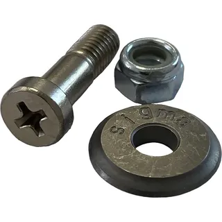 Sigma Ersatzrädchen KLICK-KLOCK / Ø 15 mm aus Stahl inkl. Achse (Art. 014C)