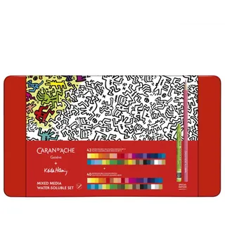 Caran d'Ache Multiprodukt-set KEITH HARING - Sonderedition