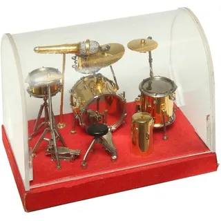Ambiente Haus Dekofigur »Schlagzeug 14cm«, goldfarben