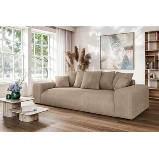Home Affaire »LAKESIDE 3-Sitzer Schlafsofa mit Bettkasten, Breite 256,5 cm« Liegefläche 168,5x195 cm, hoher Sitzkomfort, Maße B/T/H: 256/122/82cm