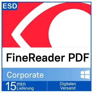 Abbyy Europe ABBYY Finereader PDF 16 Corporate | 1 Jahr | 1 PC)