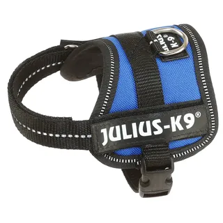 Julius-K9 Powergeschirr Hundehalsband Blau 2XS/Baby 2