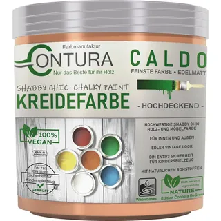 Contura BeGreen 250ml. Kreidefarbe Shabby Chic Möbellack - 31 Terra - Orange