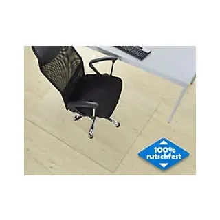 FLOORDIREKT PRO Bodenschutzmatte Vinyl Neo Transparent 100 x 114 cm