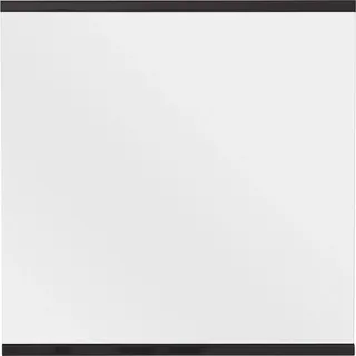 Invivus Wandspiegel , Graphitfarben , Glas , rechteckig , 75x75.6x4.6 cm , Goldenes M, Made in Germany , in verschiedenen Größen erhältlich, waagrecht montierbar , Garderobe, Garderobenspiegel