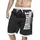 Clennell Badeshorts Black White 5XL